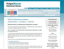 Tablet Screenshot of mainzphila.de